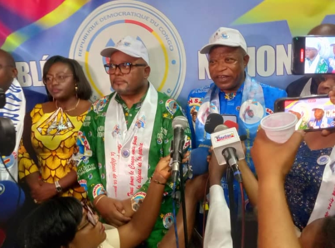 Rdc : Aimé Boji dépose officiellement sa candidature à la présidence de l'assemblée nationale